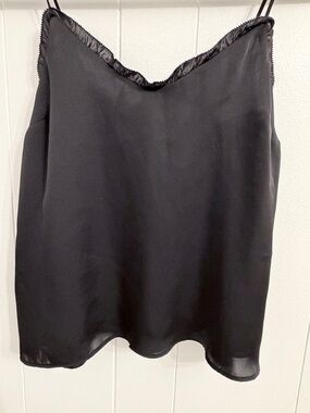 Express Black Satin-Look Camisole Top